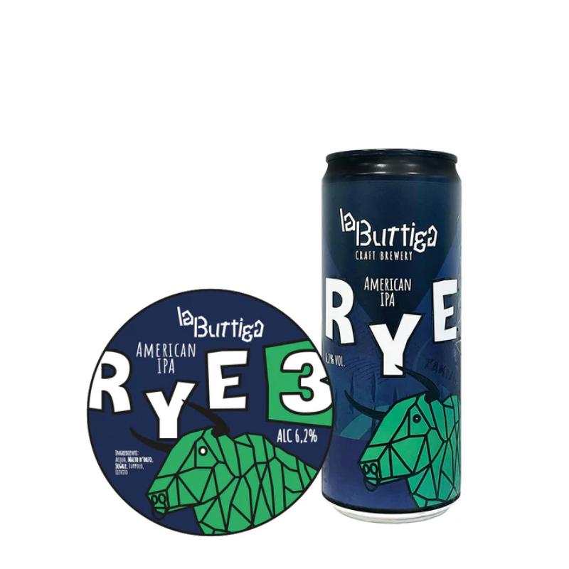 RYE TRE IPA LATTINA 0.33 LT | LA BUTTIGA